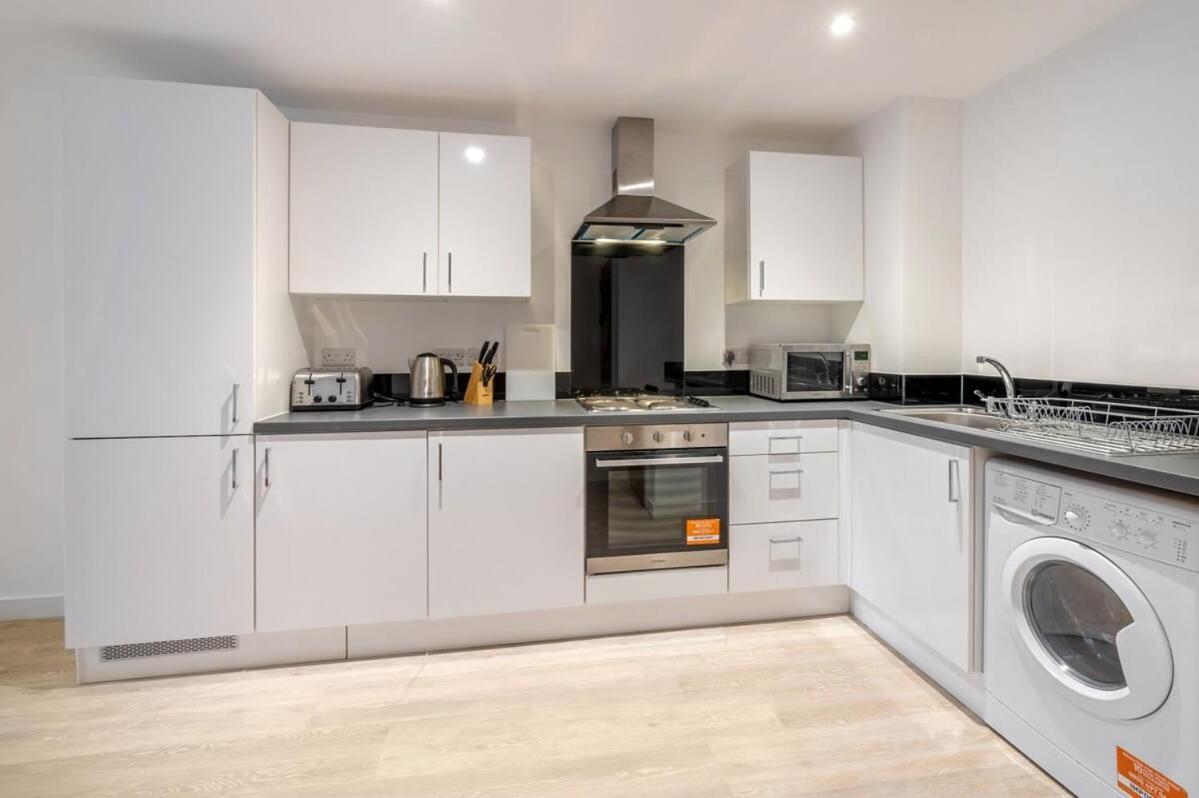 A Modern Apartment In Preston City Centre Luaran gambar